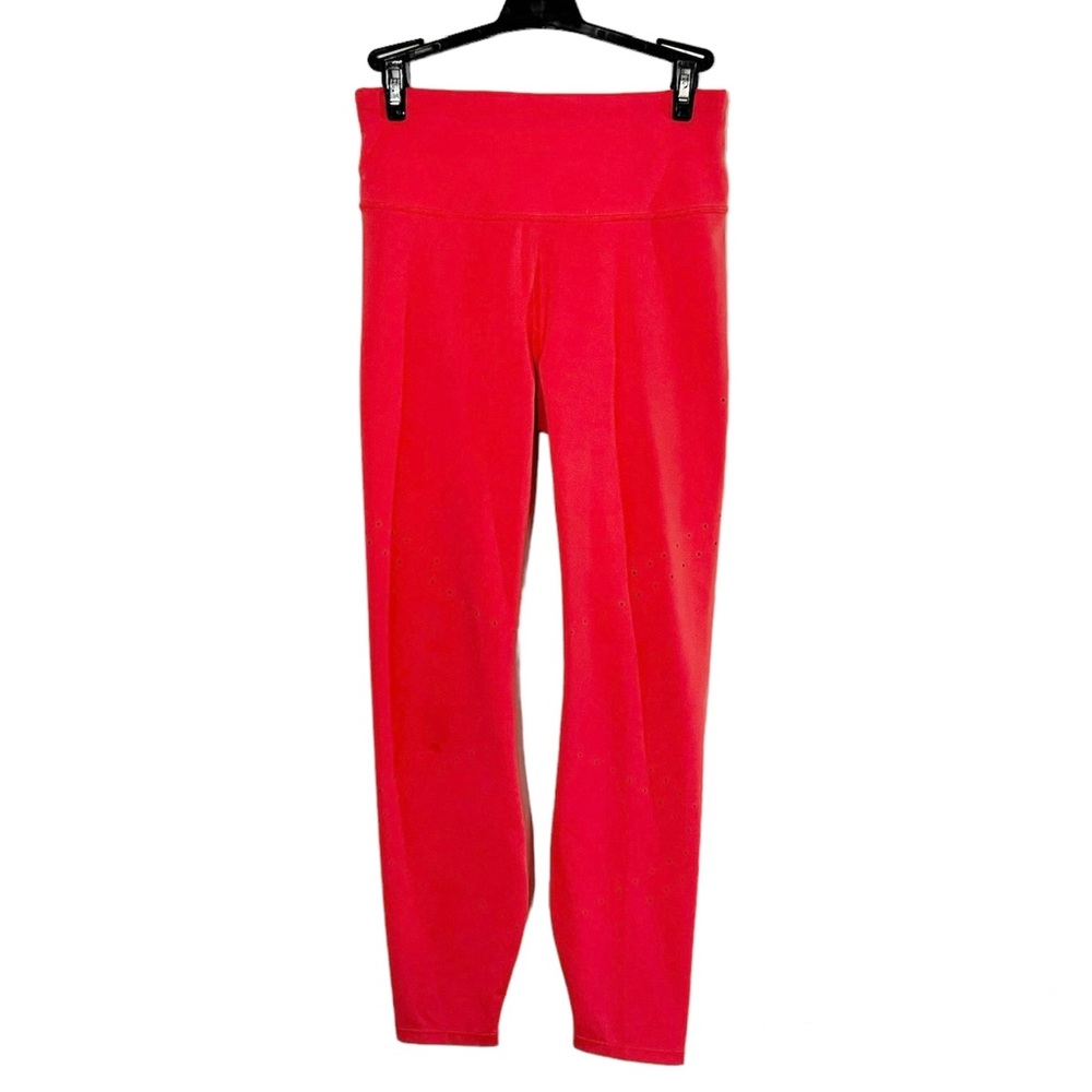 NWOT JoyLab Neon Coral Workout Active Leggings Size Small